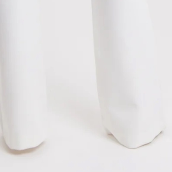 New White Wide Trousers - Picture 3 of 4